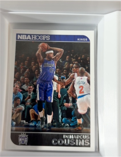 2014-15 Panini NBA Hoops #8 DeMarcus Cousins — front