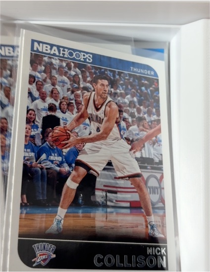 2015-16 Panini Hoops #76 Nick Collison — front