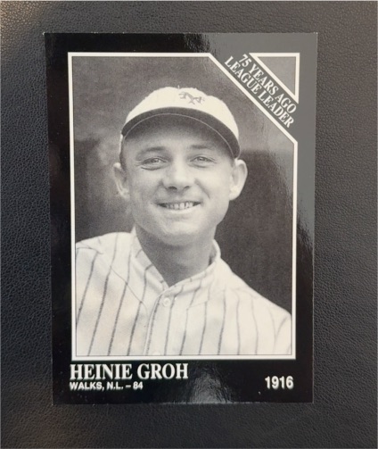 1991 The Sporting News Conlon Collection #163 Heinie Groh — front