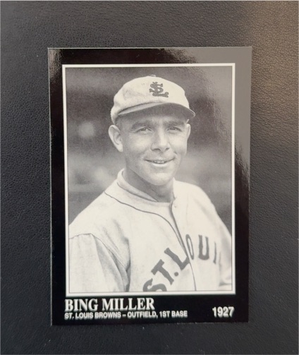 1991 Conlon Collection #192 Bing Miller — front