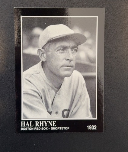 1991 The Sporting News Conlon Collection #195 Hal Rhyne — front
