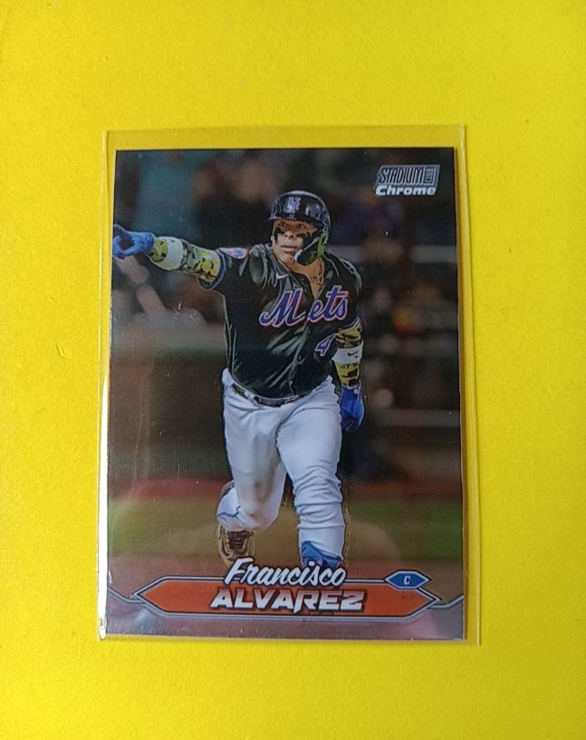 2024 Topps Stadium Club Chrome #110 Francisco Alvarez — front