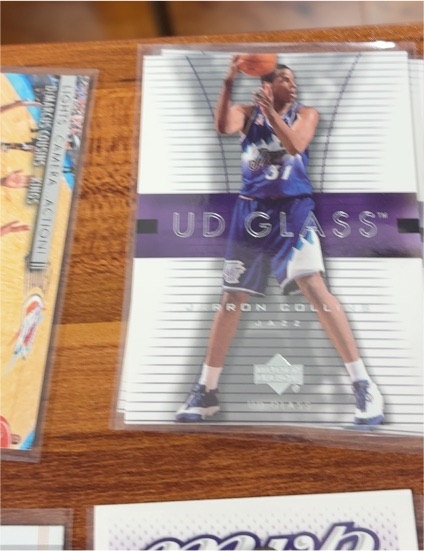 2003-04 Upper Deck UD Glass #58 Jarron Collins — front
