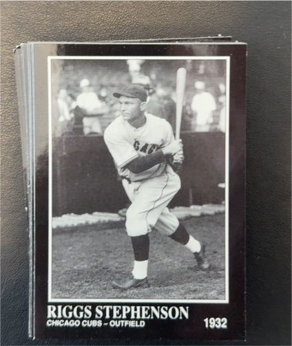 1991 Conlon Collection #218 Riggs Stephenson Chicago Cubs — front