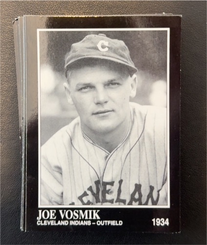1991 Conlon Collection #221 Joe Vosmik — front
