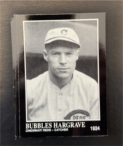 1991 Conlon Collection #245 Bubbles Hargrave — front