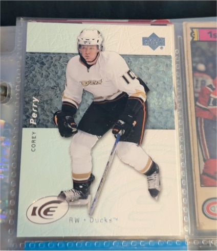 2007-08 Upper Deck Ice #89 Corey Perry — front