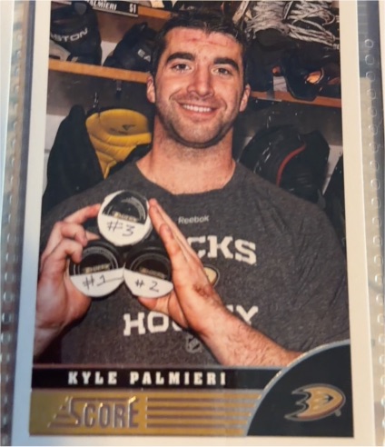 2013-14 Score #13 Kyle Palmieri — front