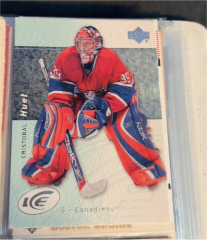 2007-08 Upper Deck Ice #27 Cristobal Huet — front