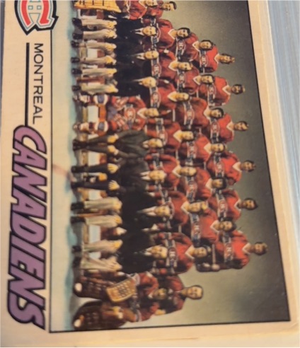 1977-78 Topps #80 Montreal Canadiens Team — front