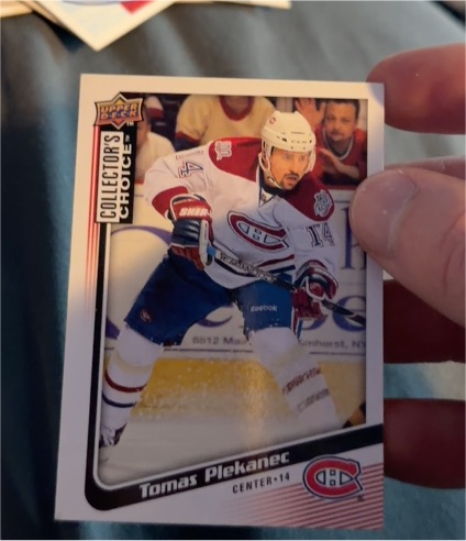 2009-10 Upper Deck Collector's Choice #114 Tomas Plekanec — front