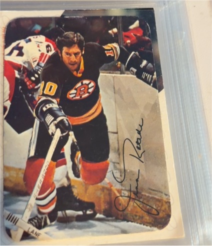 1977-78 Topps Glossy Insert #16 Jean Ratelle — front