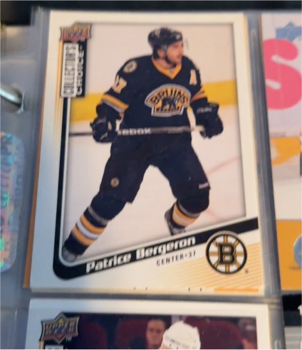 2009-10 Upper Deck Collector's Choice #165 Patrice Bergeron — front
