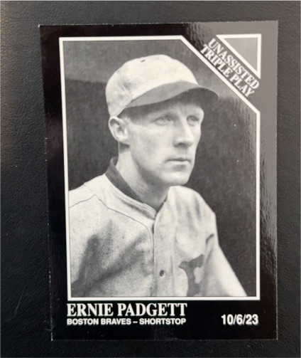 1991 Conlon Collection TSN #206 Ernie Padgett — front