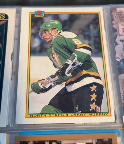 1990-91 Bowman #177 Larry Murphy — front