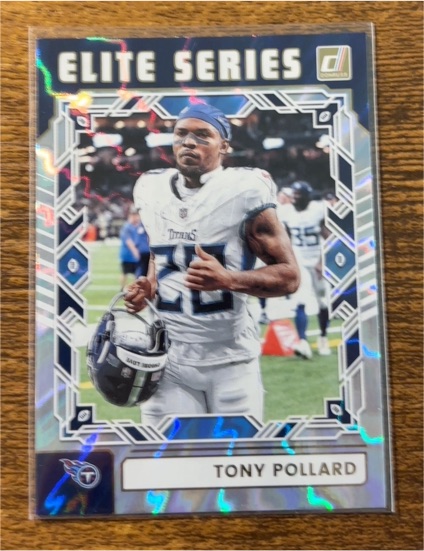 2025 Panini Donruss Elite Series #TES-TPO Tony Pollard — front