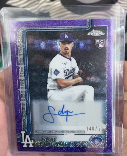 2025 Topps Chrome Update #AC-JD Jack Dreyer — front
