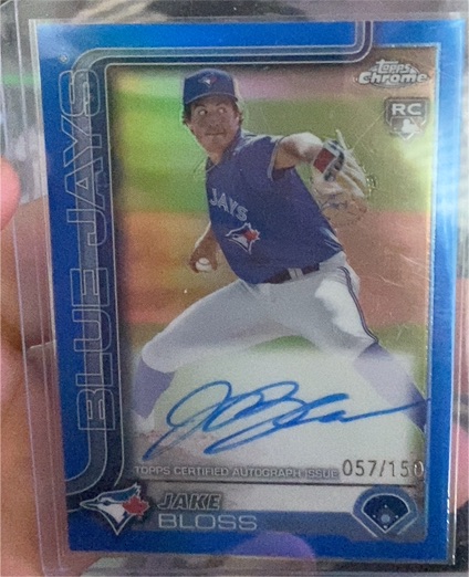 2025 Topps Chrome #RA-JB Jake Bloss — front