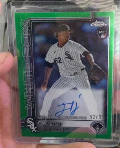 2025 Topps Chrome #RA-JI Jairo Iriarte — front