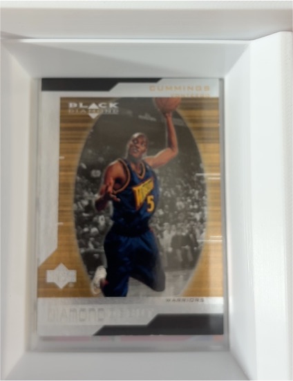 1999-00 Upper Deck Black Diamond #114 Vonteego Cummings — front