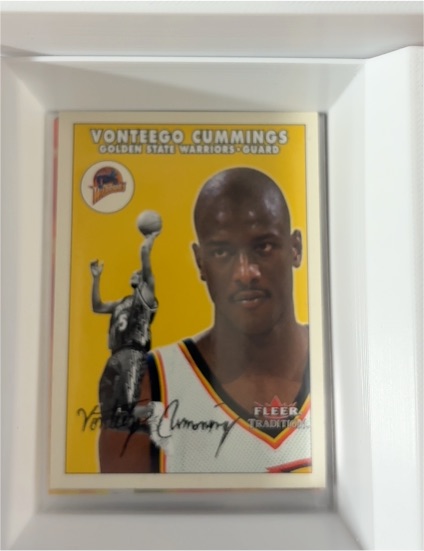 2000-01 Fleer Tradition #135 Vonteego Cummings — front