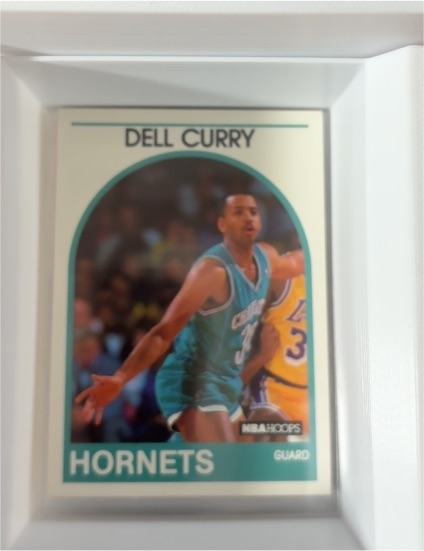 1989 Hoops #299 Dell Curry — front