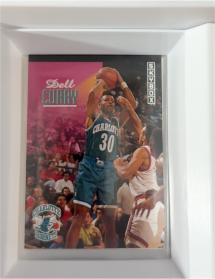 1992-93 SkyBox #20 Dell Curry — front