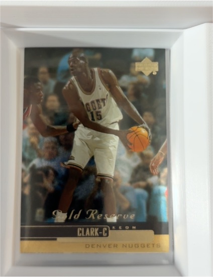 1999-00 Upper Deck Gold Reserve #58 Keon Clark — front