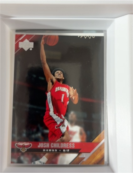 2005-06 Upper Deck #1 Josh Childress — front