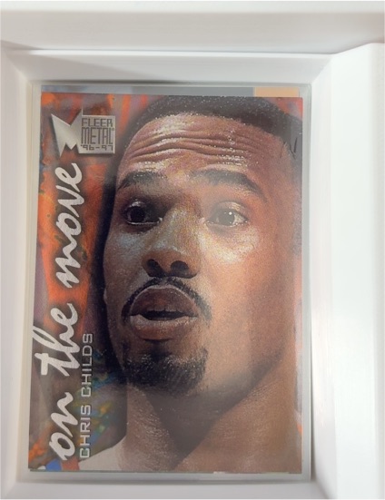 1996-97 Fleer Metal On the Move #111 Chris Childs — front