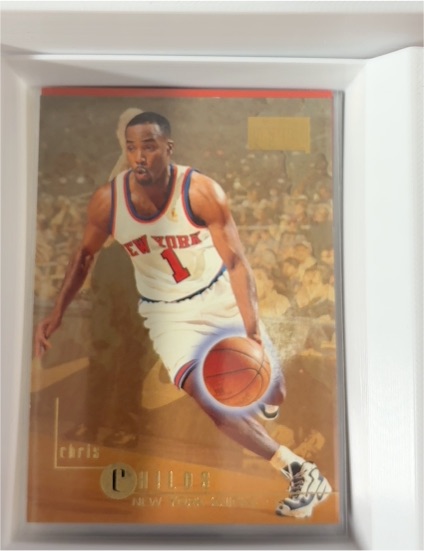 1996-97 SkyBox Premium #173 Chris Childs New York Knicks — front