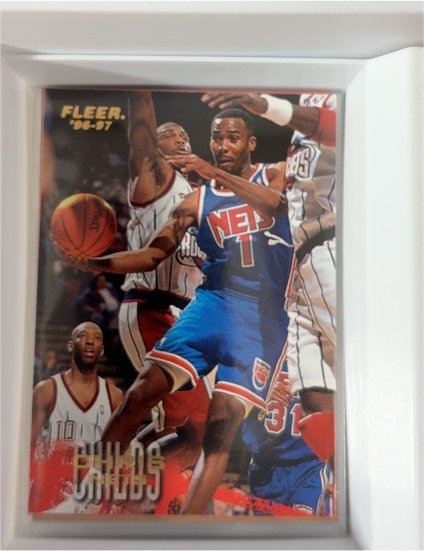 1996-97 Fleer #68 Chris Childs New Jersey Nets — front