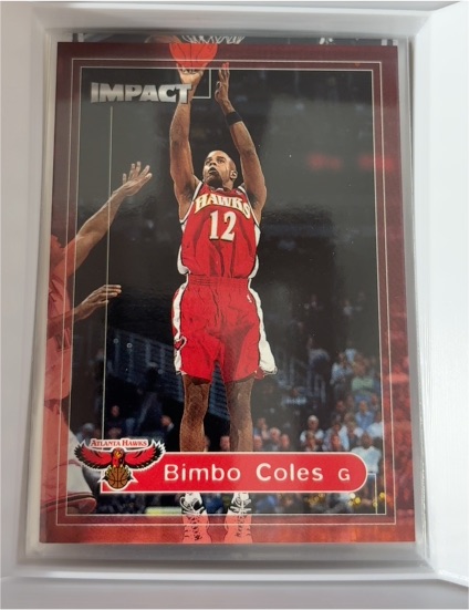 1999-00 Skybox Impact #124 Bimbo Coles — front