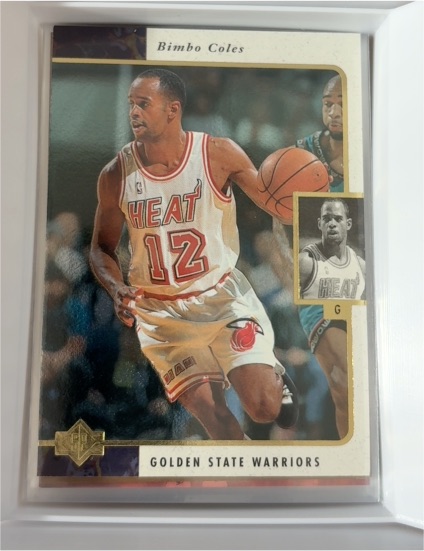 1995-96 Upper Deck SP #69 Bimbo Coles — front