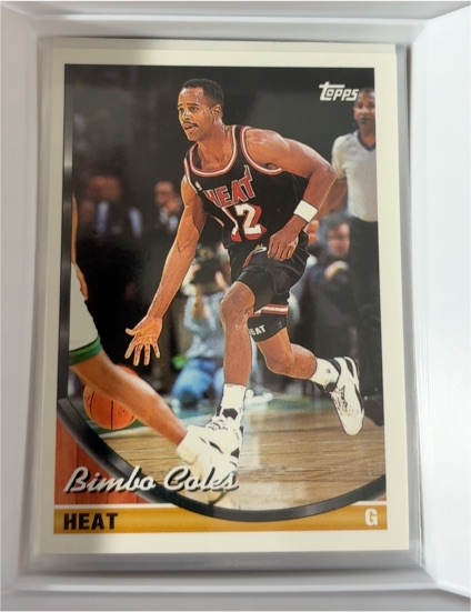 1993-94 Topps #73 Bimbo Coles — front