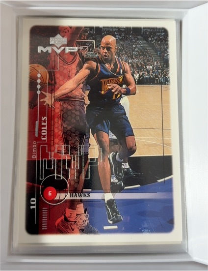 1999-00 Upper Deck MVP #54 Bimbo Coles Atlanta Hawks — front