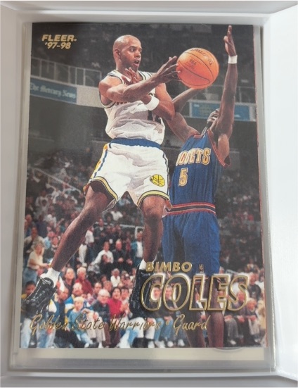 1997-98 Fleer #130 Bimbo Coles — front