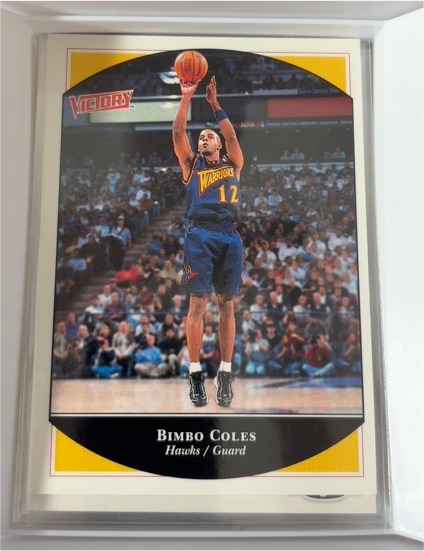 1999-00 Upper Deck Victory #12 Bimbo Coles — front