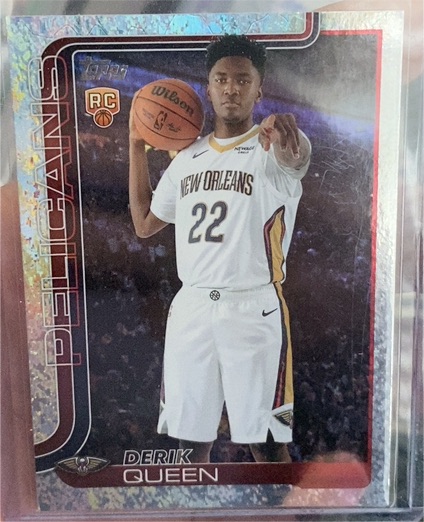 2025-26 Topps #213 Derik Queen — front