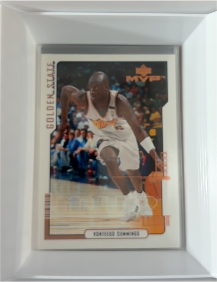 2000-01 Upper Deck MVP #58 Vonteego Cummings — front