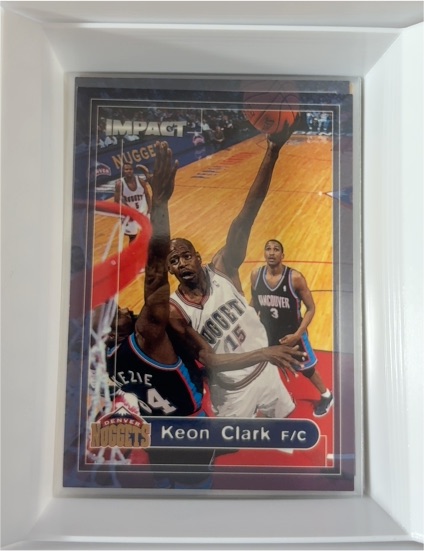 1999-00 Skybox Impact #46 Keon Clark — front
