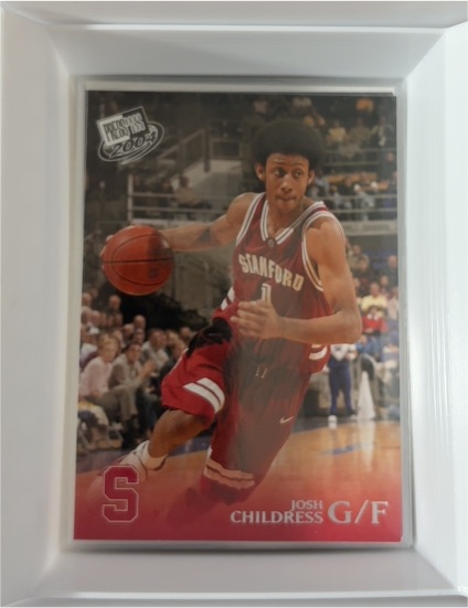 2004 Press Pass #7 Josh Childress — front
