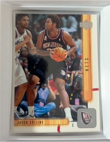 2001-02 Upper Deck #334 Jason Collins — front