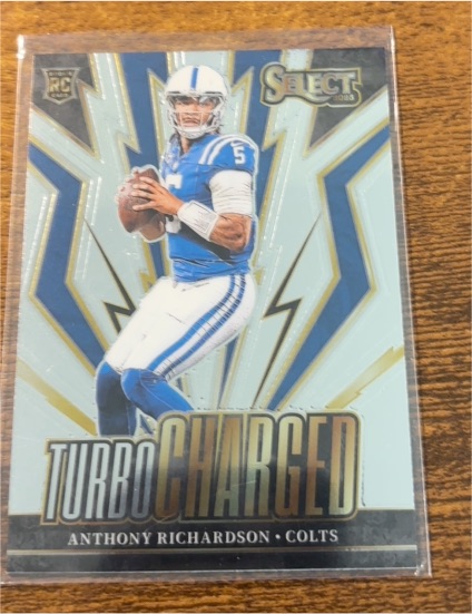 2023 Panini Select Turbo Charged #TUR-ARI Anthony Richardson — front
