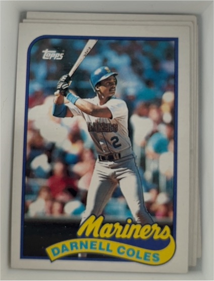 1989 Topps #738 Darnell Coles — front