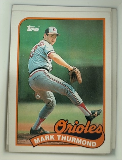 1989 Topps #152 Mark Thurmond — front