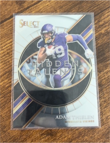 2021 Panini Select #HT-5 Adam Thielen Hidden Talents — front