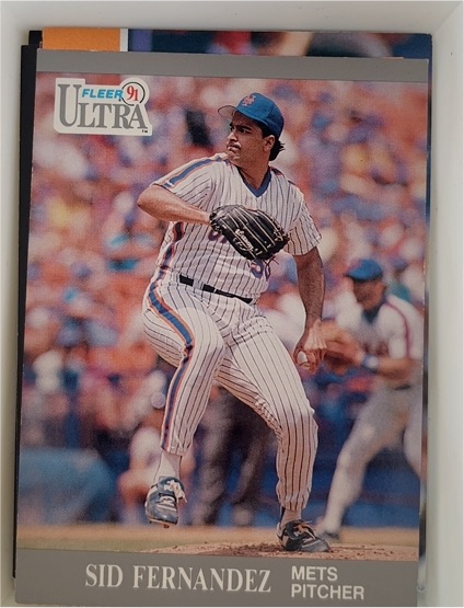 1991 Fleer Ultra #216 Sid Fernandez — front
