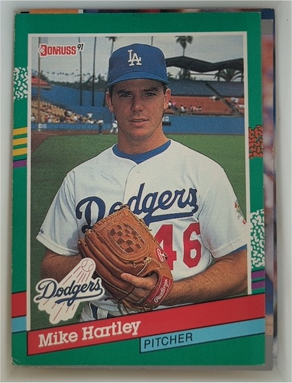 1991 Donruss #545 Mike Hartley — front