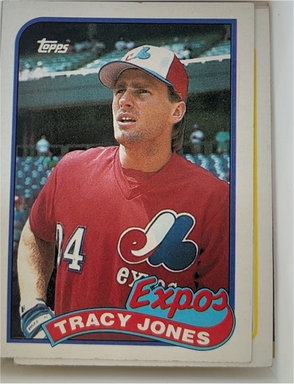 1989 Topps #373 Tracy Jones — front